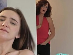 Cumming Inside My Step Sister While Mom Watches